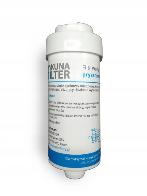 Filtr prysznicowy Kuna Filter