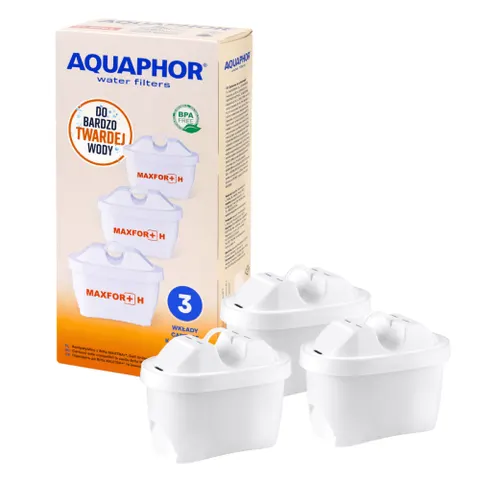 Aquaphor Maxfor+H 3 wkłady do dzbanków Aquaphor, Brita, Dafi, BWT