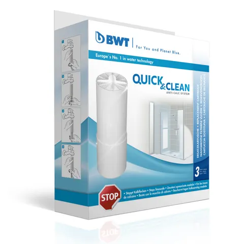 BWT Quick&Clean 3 wkłady do filtra prysznicowego