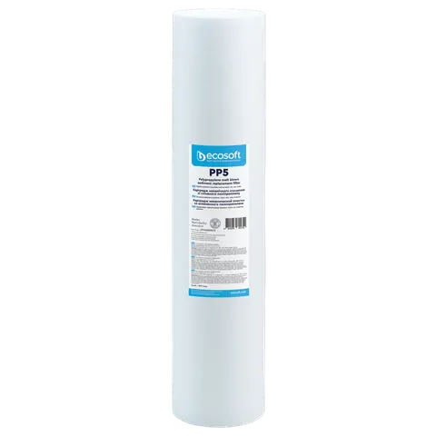 Ecosoft gradientowy stopniowo rozdmuchiwany wkład PP BB20 4.5″x20″ 5 µm