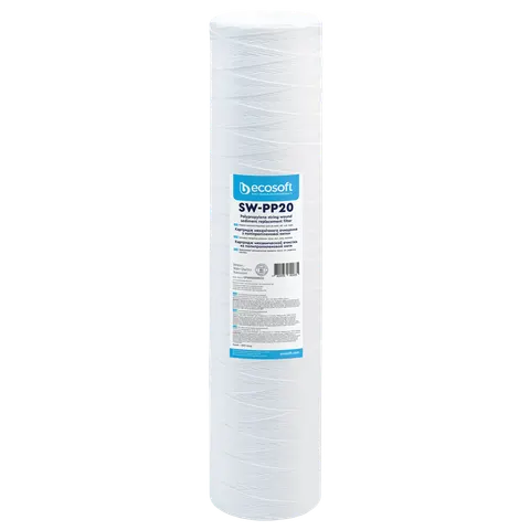 Ecosoft sznurkowy wkład sedymentacyjny PP 4.5″x20″ 20 µm