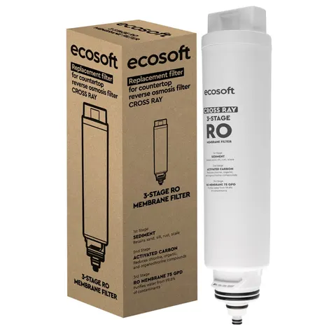 Ecosoft wkład wymienny 3w1 do dystrybutora wody CROSS RAY