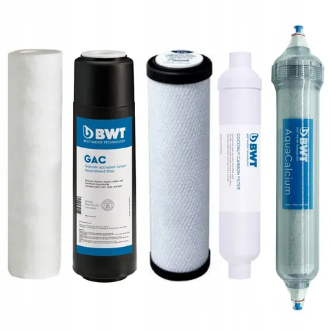 BWT Pure Aquacalcium pełen zestaw filtrów wymiennych