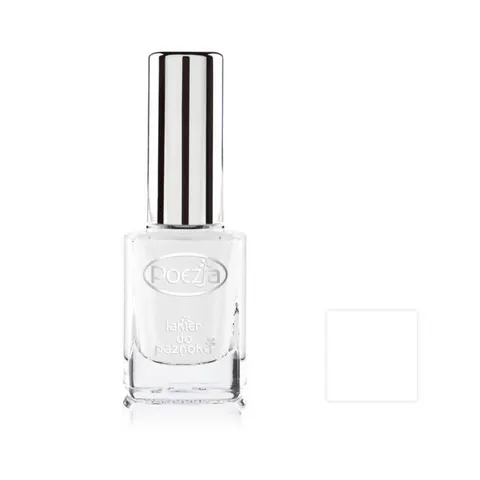 POEZJA Lakier do paznokci F12 BIAŁY, 11 ml
