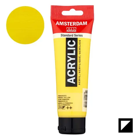 Farba akrylowa Amsterdam Acrylic 120 ml - 275 Primary yellow