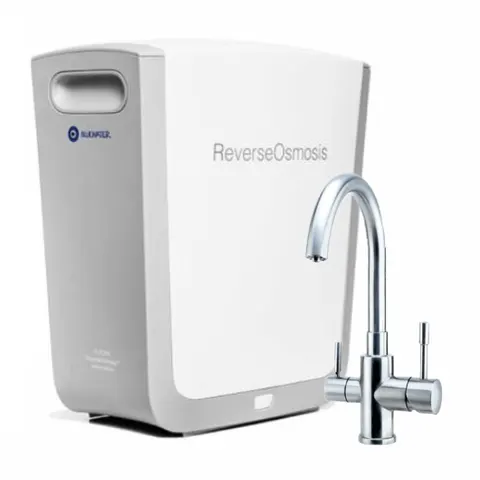Bluewater Cleone odwrócona osmoza + bateria Palmira Inox chrom