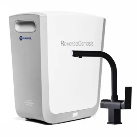Bluewater Cleone Redox filtr do wody pod zlew + bateria Sora czarny mat