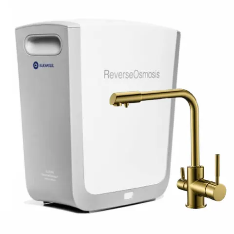Bluewater Cleone Redox system odwróconej osmozy + bateria Amanda złoto