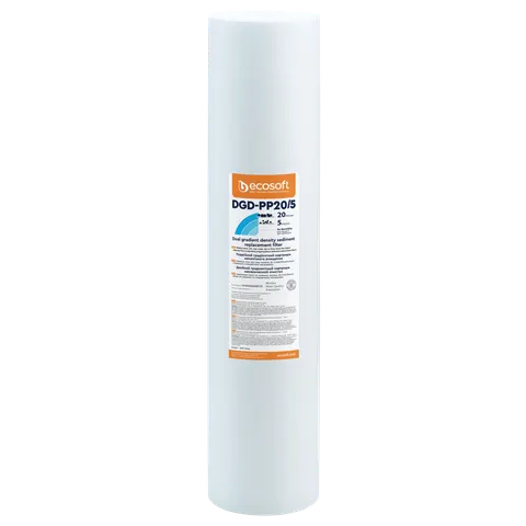 Ecosoft gradientowy wkład sedymentacyjny PP 4.5″x20″ 20-5 µm