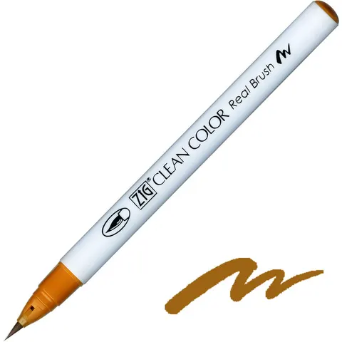 Pisak ZIG Clean Color Real Brush - 061 Light Brown