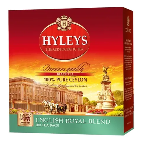 Hyleys Czarna herbata aromatyzowana English Blend Tea 100 x 2 g