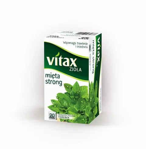 Vitax Strong Mięta Herbata zioła 20tb