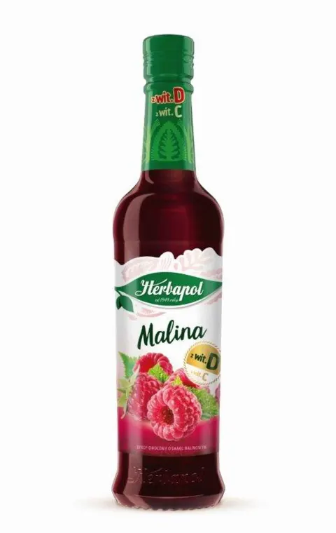 HERBAPOL Syrop Owocowa Spiżarnia, 420 ml, malinowy