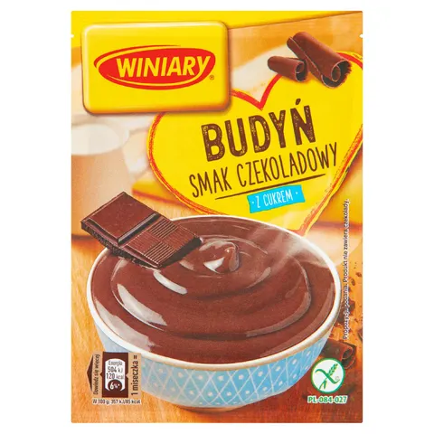 Winiary budyń czekoladowy z cukrem 63g