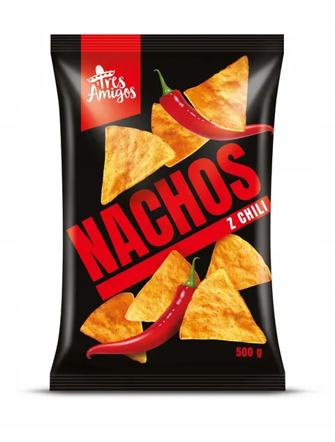 Fanex Nachos z chili 500 g TRES AMIGOS pikantne