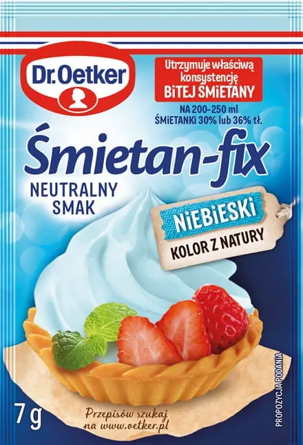 Dr.Oetker Śmietan-Fix Niebieski 7 g