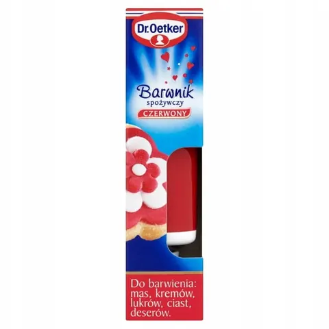Dr.Oetker Barwnik Spożywczy Czerwony 10 g