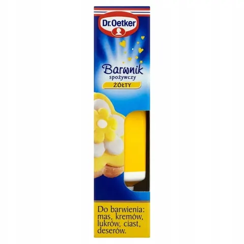 Dr.Oetker Barwnik Spożywczy Żółty 10 g