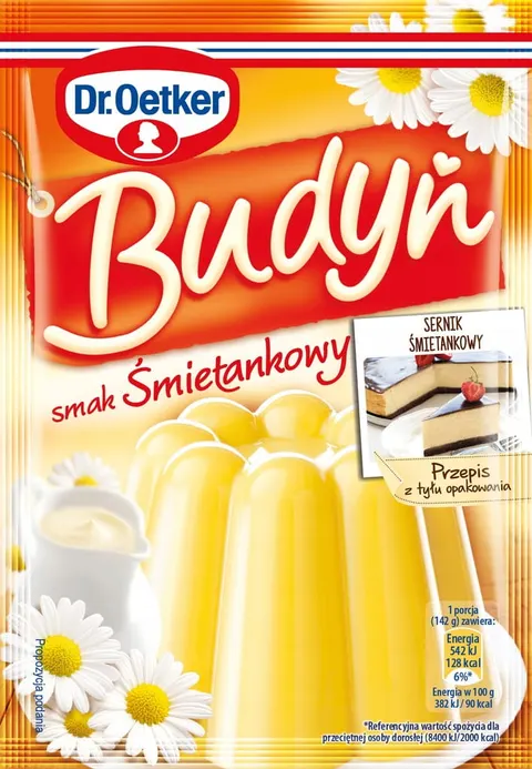 Kremowy budyń śmietankowy Dr. Oetker