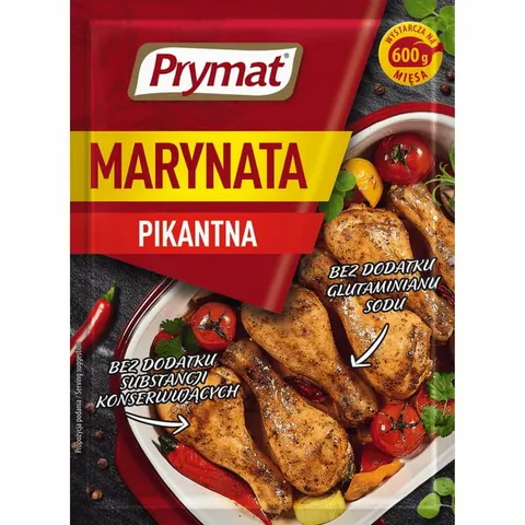 Prymat Marynata do mięs pikantna 20 g