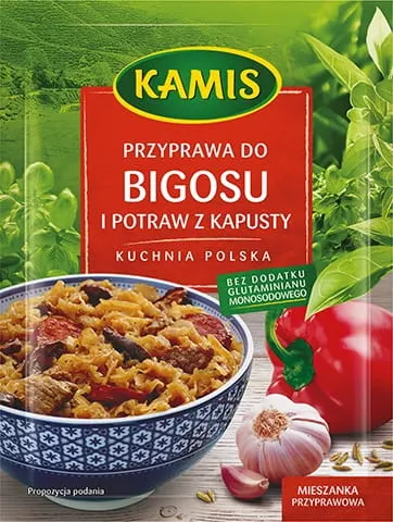 Kamis Przyprawa do bigosu i potraw z kapusty 20 g