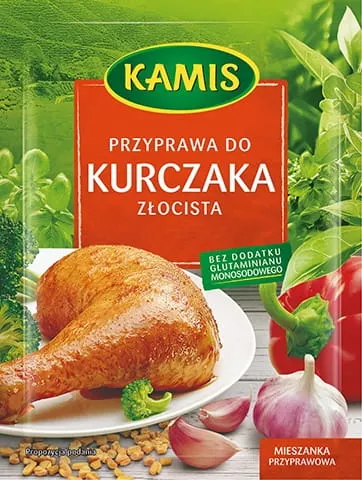 Kamis Przyprawa do Kurczaka złocistego 30 g