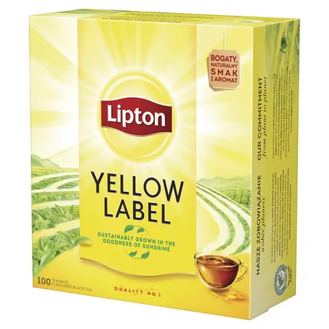 Lipton Yellow Label 8x100 torebek 1,6 Kg