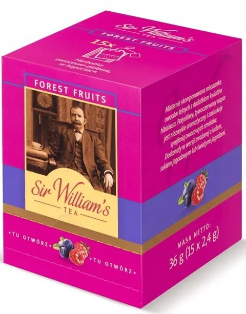 Sir William's Herbata Forest Fruits Tea 15 Tb