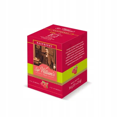 Sir William's Herbata Raspberry 15 tb