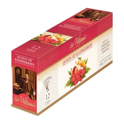 Sir William's Royal Taste Queen Of Raspberries 12 Torebek