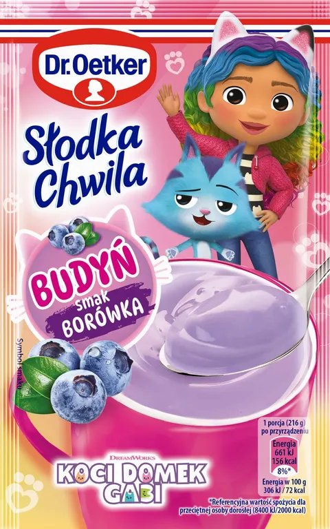 Dr.Oetker Budyń Słodka Chwila Gabi Borówka 41 g