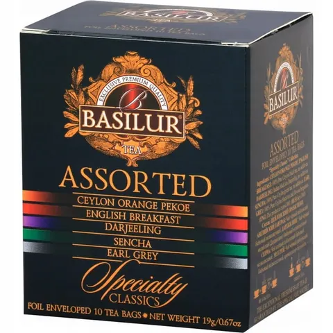 Basilur Zestaw herbat Assorted Specialty classics 10 torebek