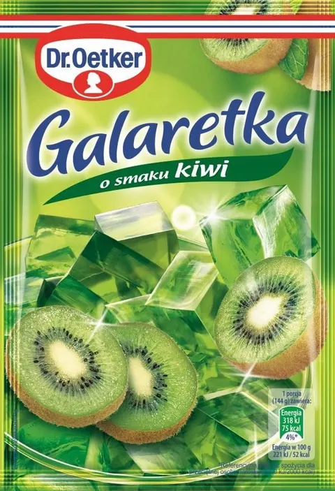 Dr.Oetker Galaretka Kiwi 72 g