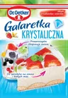 Dr.Oetker Galaretka krystaliczna 72 g smak truskawka wanilia