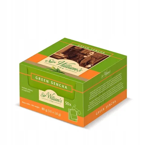 Sir William's Herbata Green Sencha 50 tb