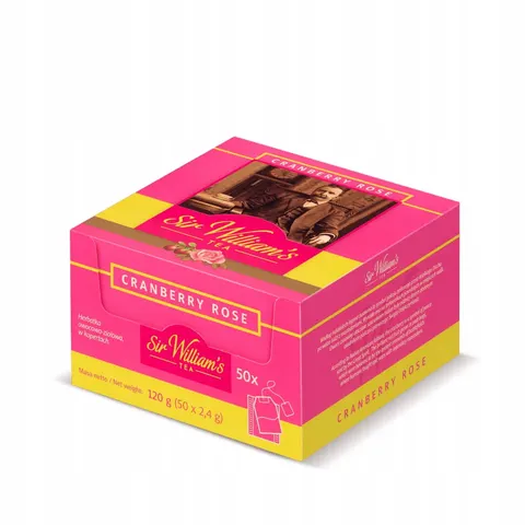 Sir William's Herbata owocowa Cranberry rose 50 tb