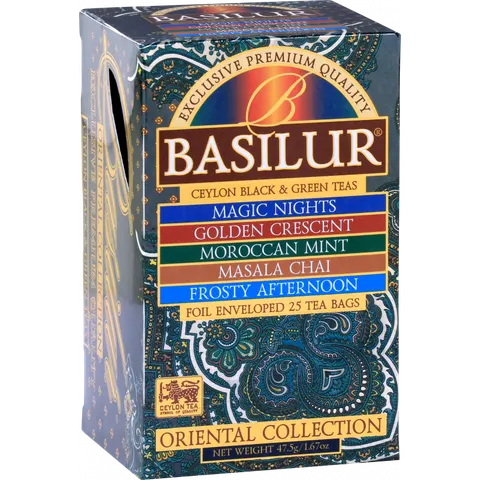 Basilur Zestaw Herbat Basilur Assorted Oriental 25 kopert 5 rodzajów