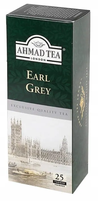 Herbata AHMAD Earl Grey Tea herbata ekspresowa 25 torebek