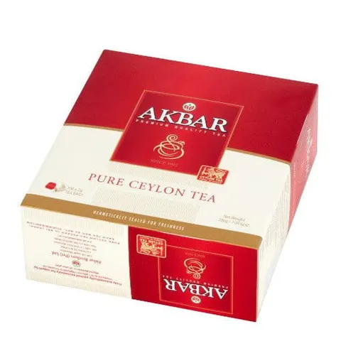Herbata Akbar Cejlońska 100 torebek x 2g