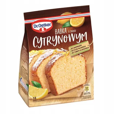 Dr.Oetker Babka o smaku cytrynowym 375 g