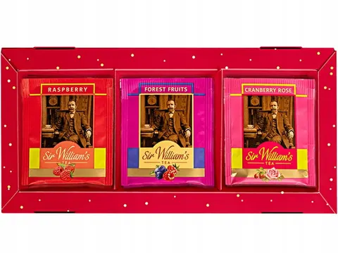 Sir William's Herbata Bombonierka 15 tb owocowe