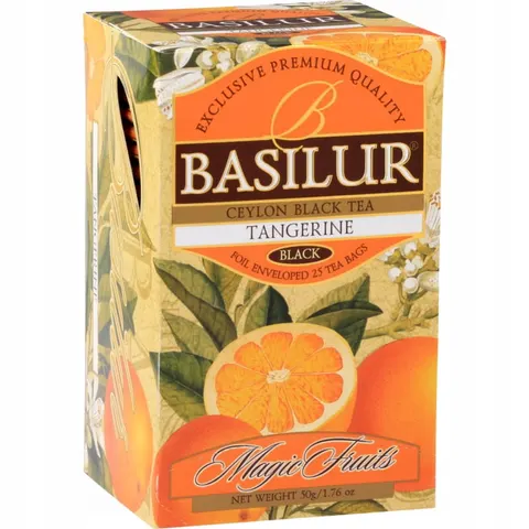 Basilur Herbata czarna MANDARYNKA Tangerine 25x2g