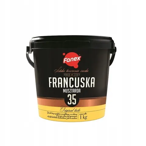 Fanex Musztarda francuska 1 Kg wiaderko