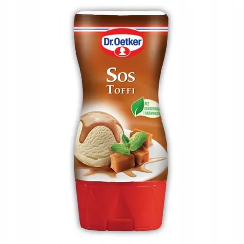 Dr.Oetker Sos o smaku toffi 200 g do lodów deserów