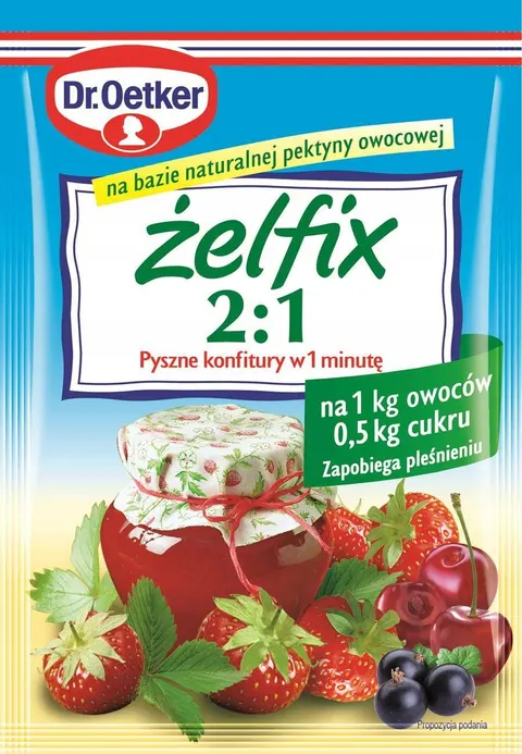 Dr. Oetker Żelfix 2:1 40 g Mieszanka żelująca