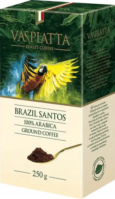 VASPIATTA Kawa Mielona Brazil Santos 250 g