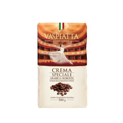VASPIATTA Kawa ziarnista crema speciale 500 g ziarno
