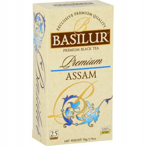 BASILUR Herbata czarna Premium Assam 25 Tb