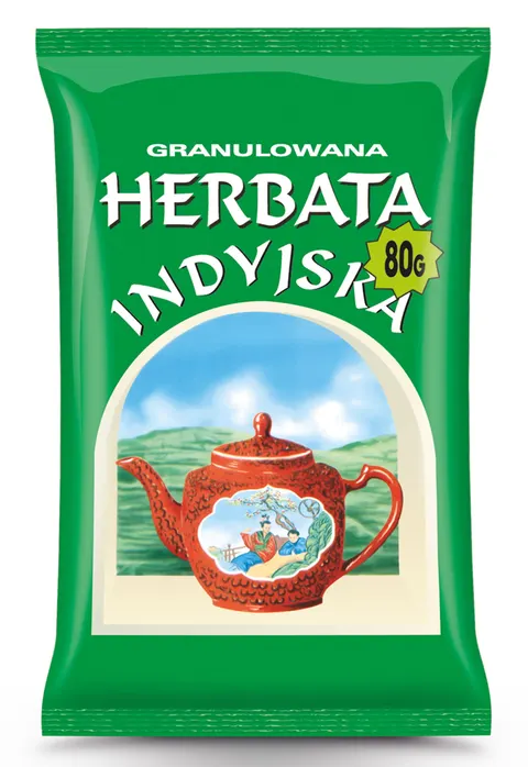 Klasyczna Mocna Indyjska Herbata Granulowana Smak Dzieciństwa PRL 80g