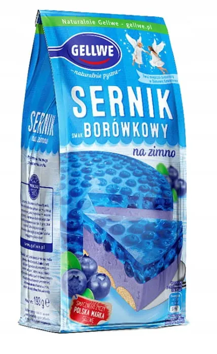 Gellwe Sernik borówkowy na zimno 193 g